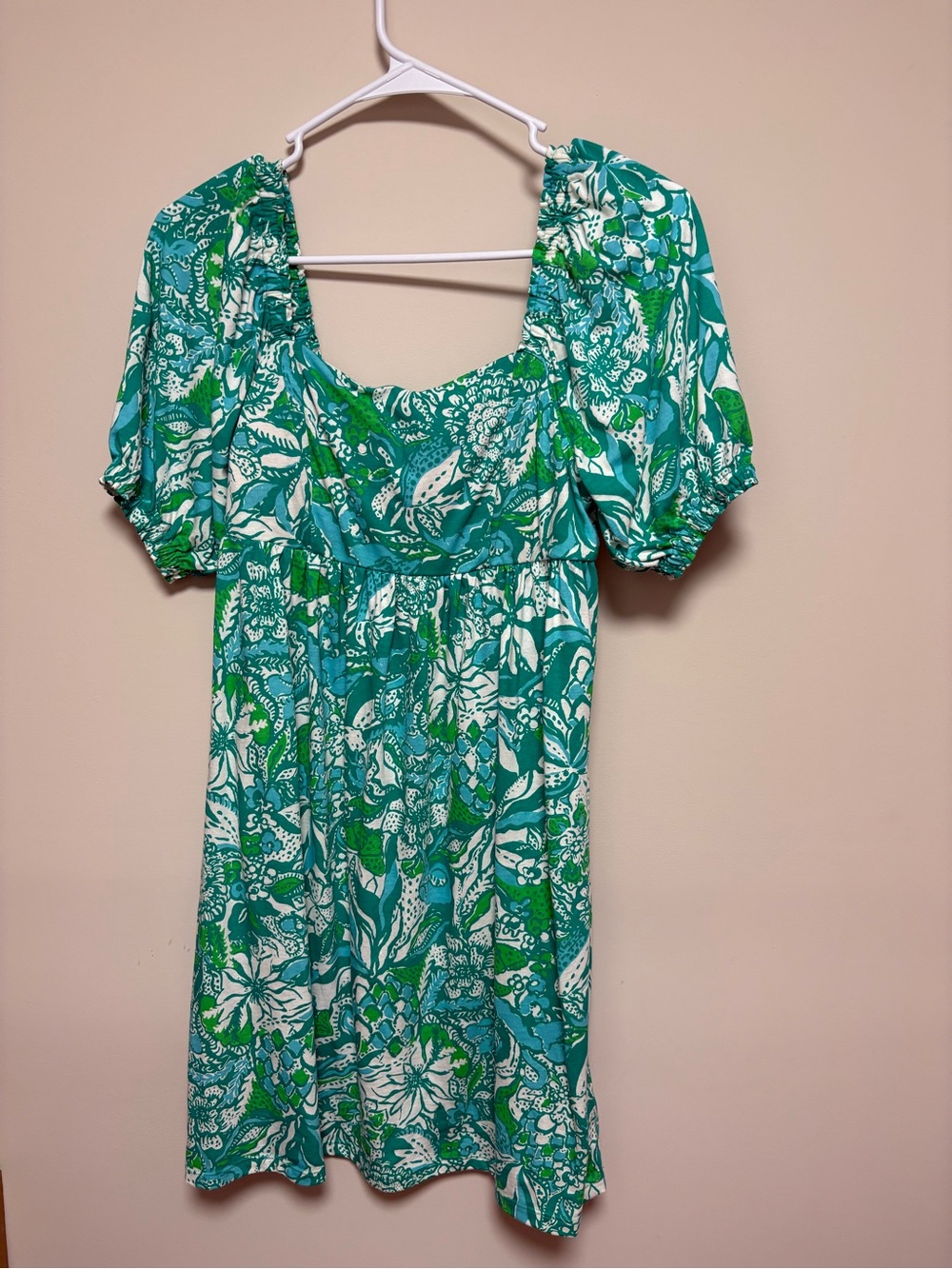 Lilly Pulitzer Botanical Green Dress